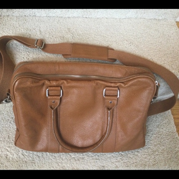 Cole Haan leather bag briefcase - Picture 4 of 7